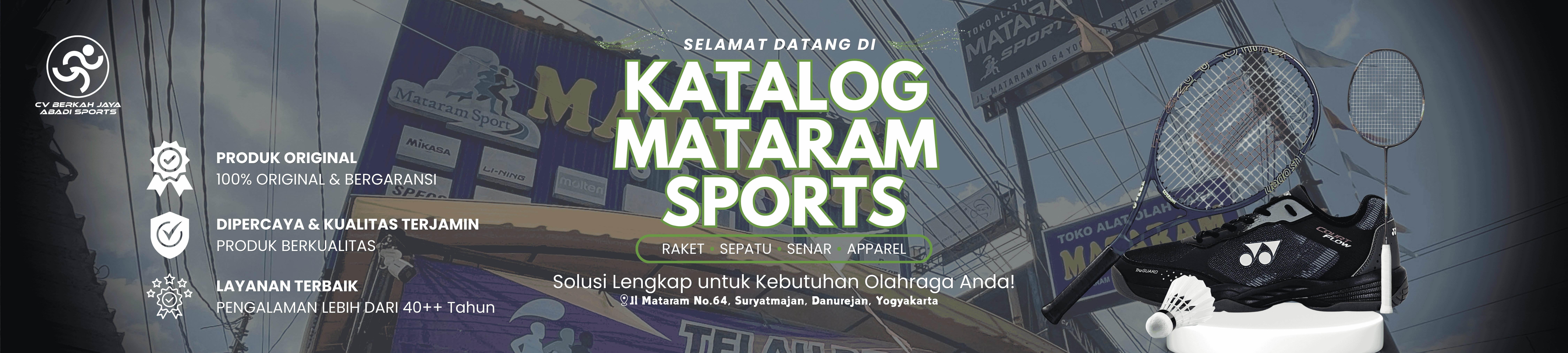 Banner Mataram Sport 1