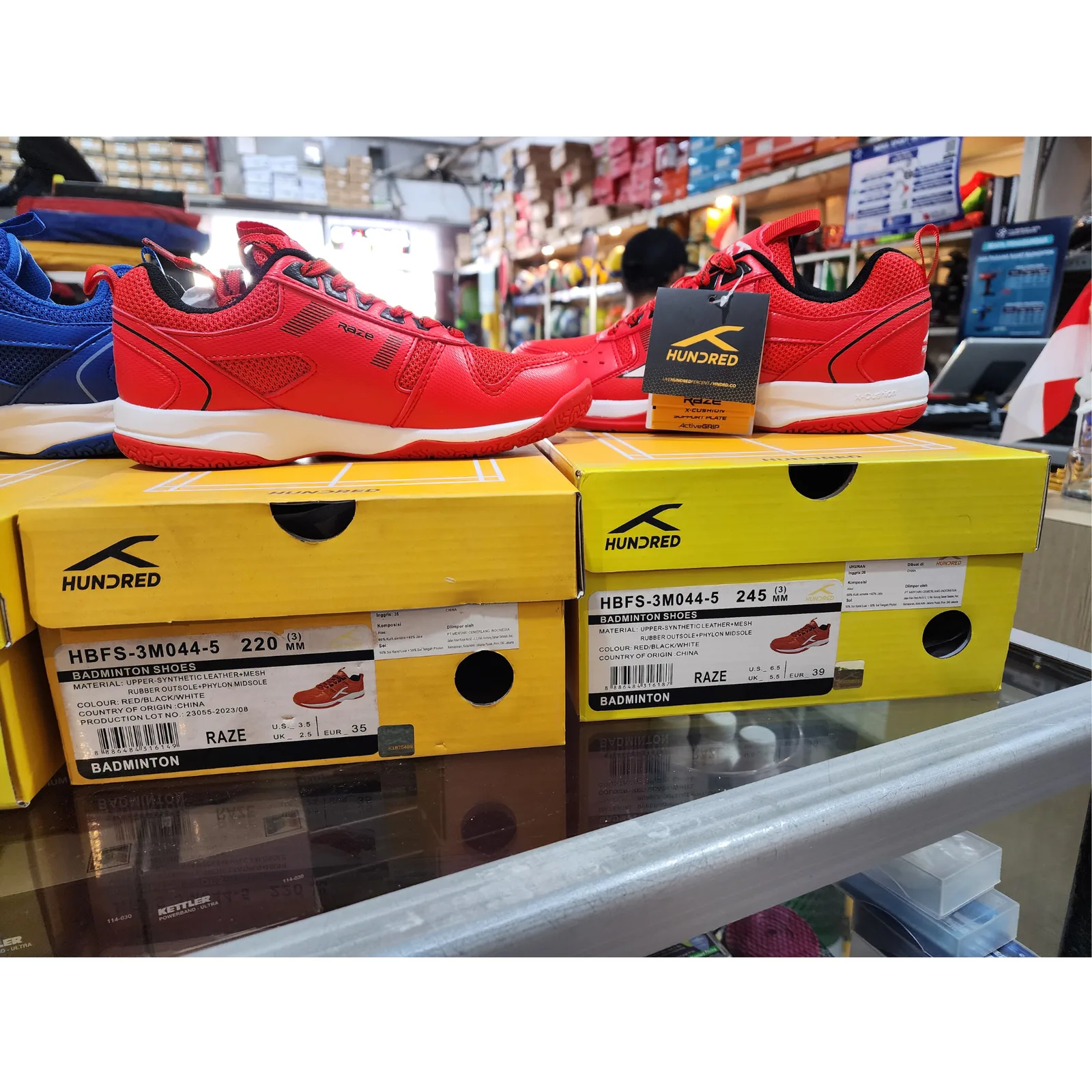 [9.9 Mega] Sepatu Hundred Raze PROMO KHUSUS MEGA SPORTS 3