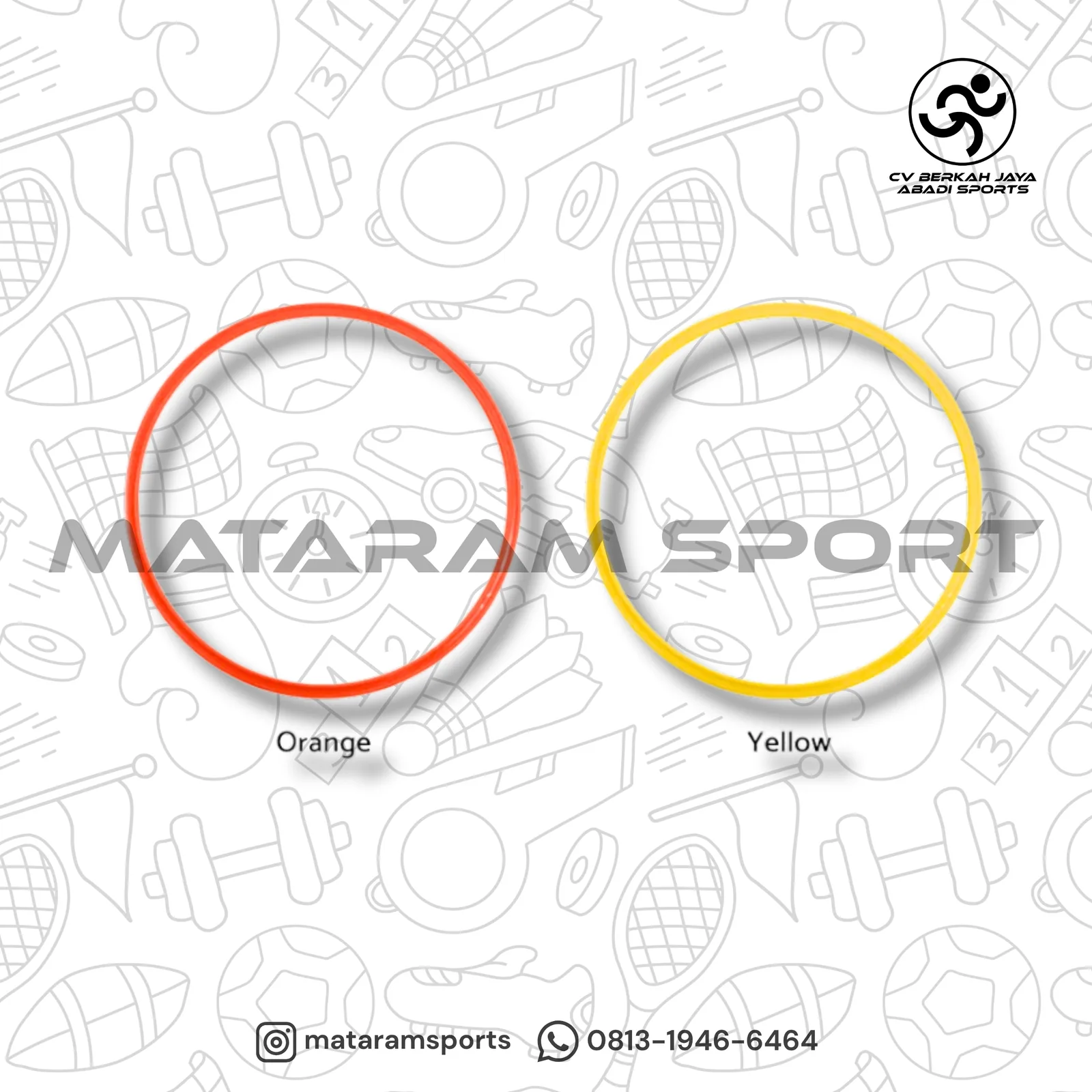 Agility Ring Circle Rox 40cm dan 50cm 3