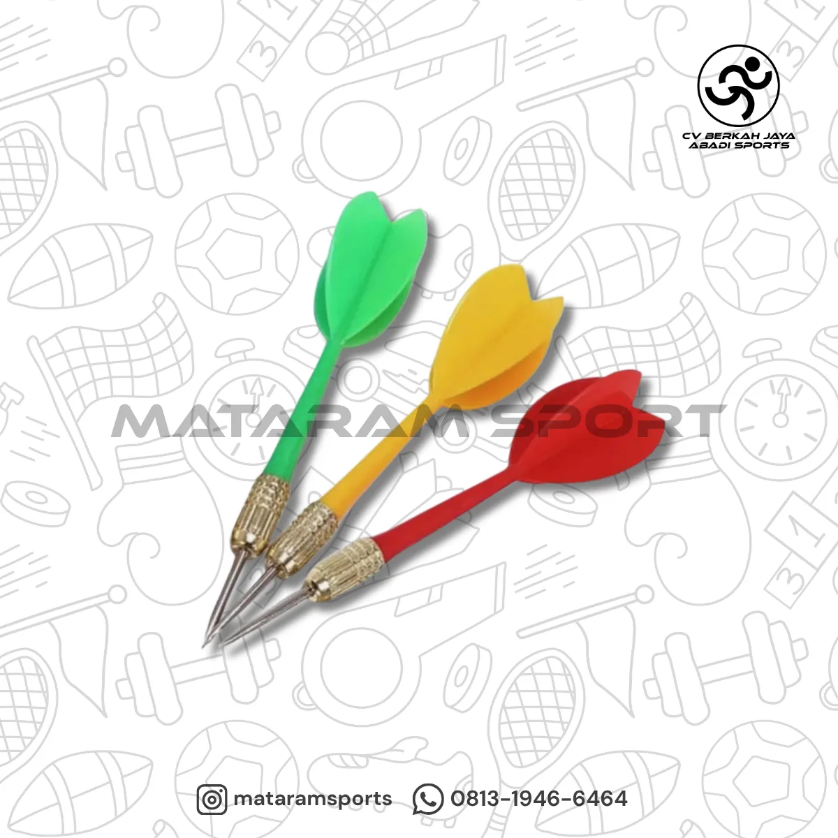 Anak Panah Dart Game Plastik 2