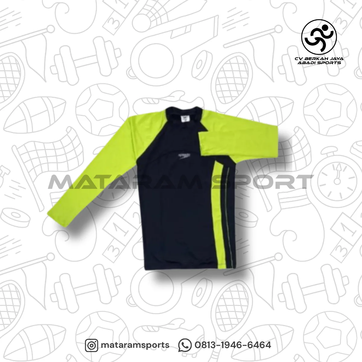 Baju Renang Atasan Lengan Panjang 4