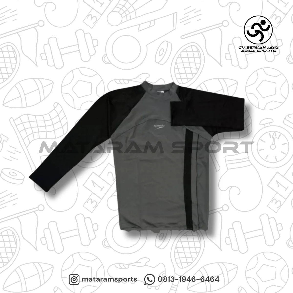 Baju Renang Atasan Lengan Panjang 2