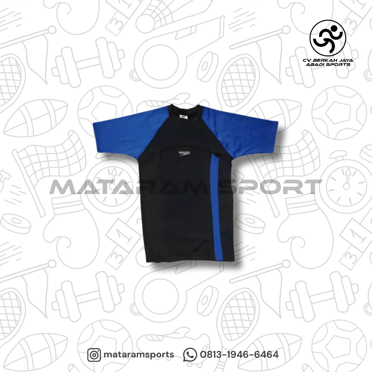 Baju Renang Atasan Lengan Pendek 4