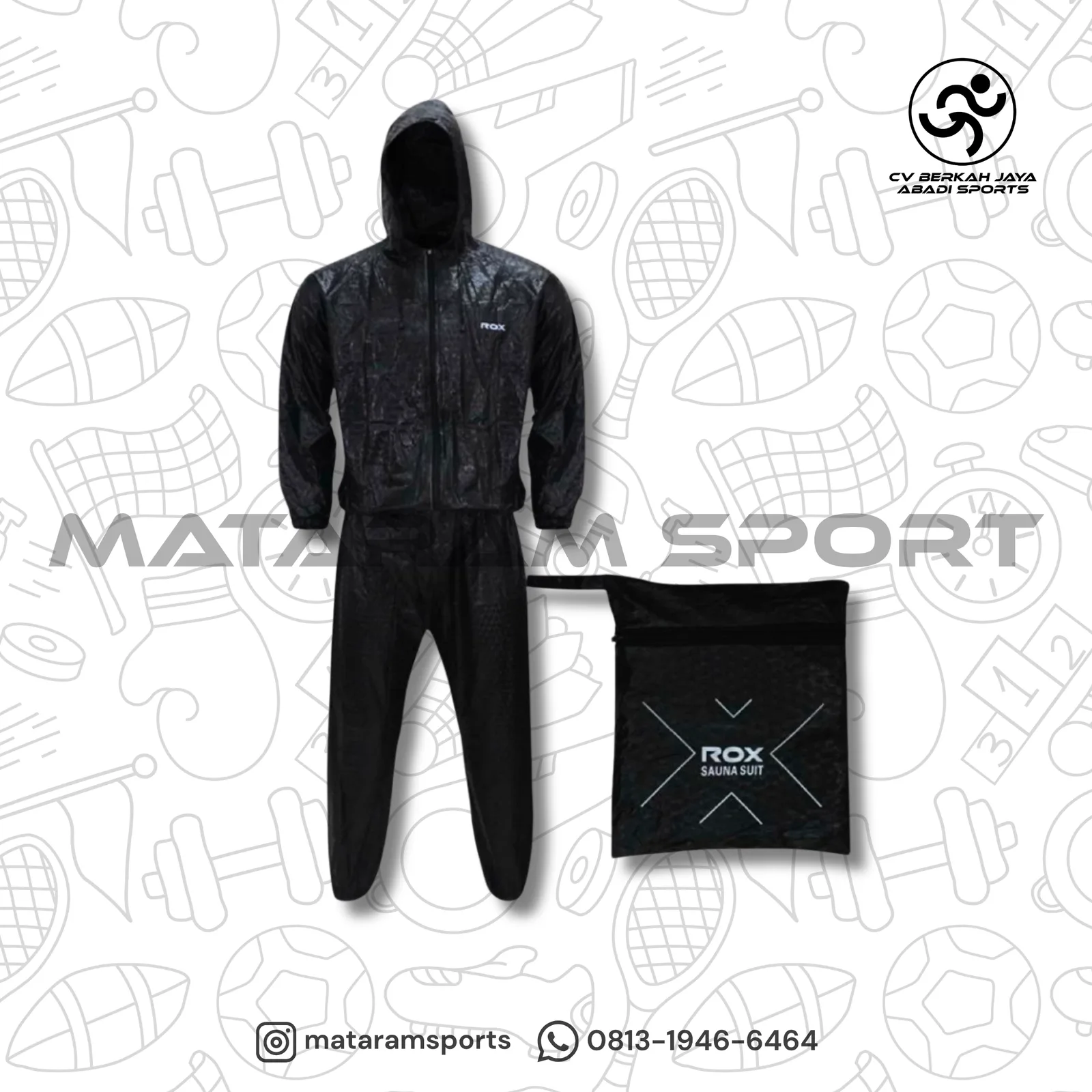 Baju Sauna ROX RSS-A3 2