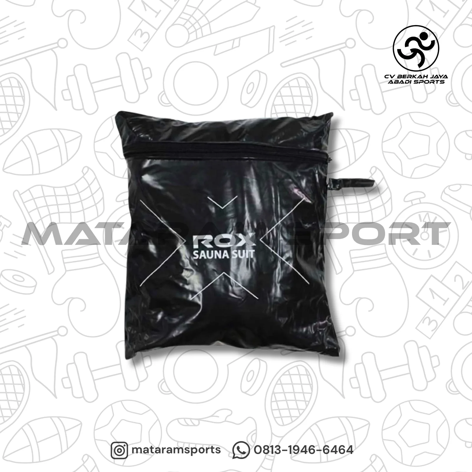 Baju Sauna Stelan ROX RSS-A2 2