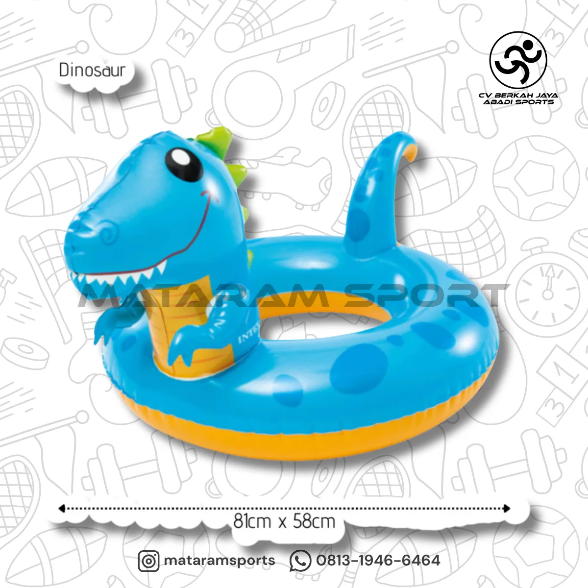 Ban/Pelampung INTEX New Big Animal Rings 2