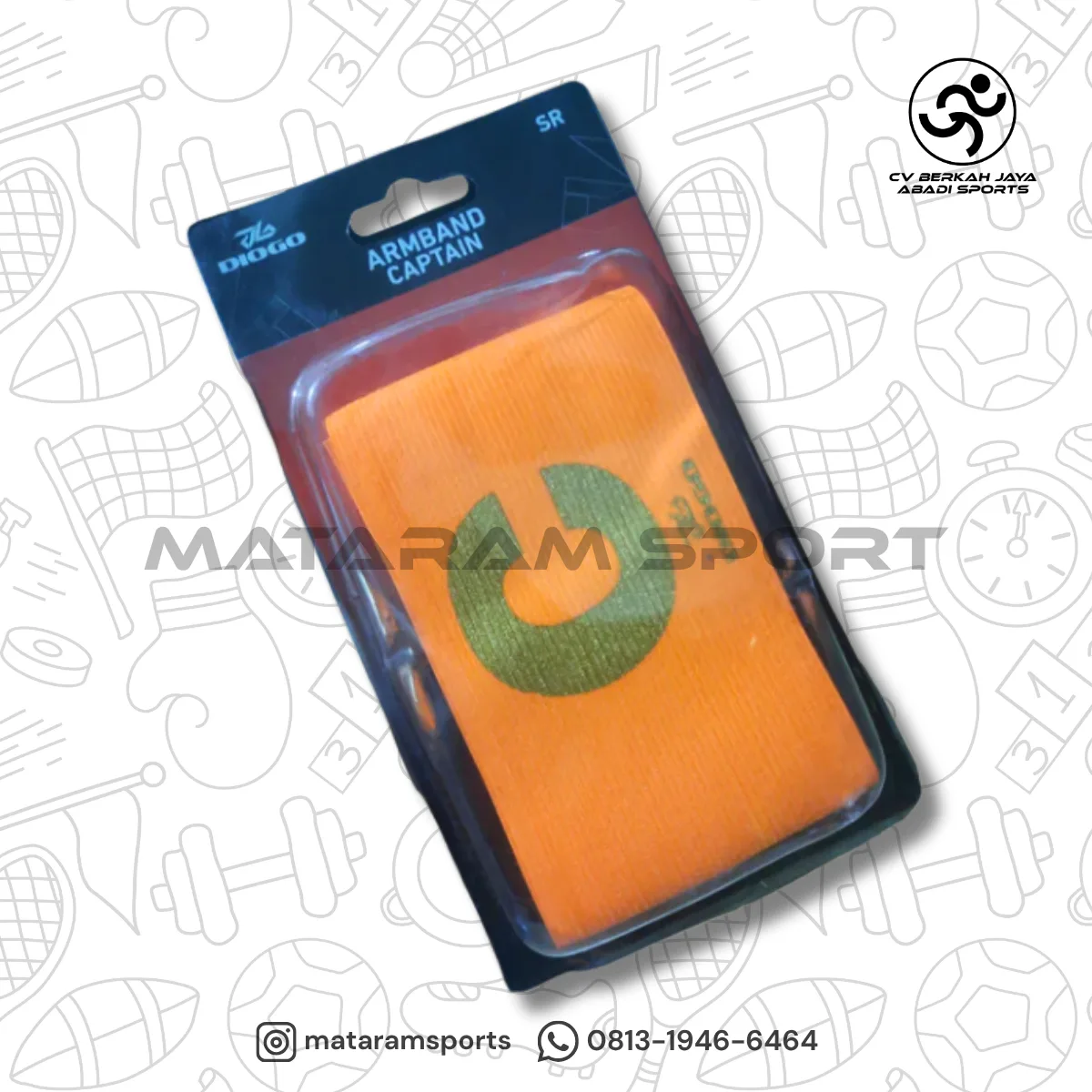 Band Kapten Armband Captain Sepak Bola Futsal Diogo 3