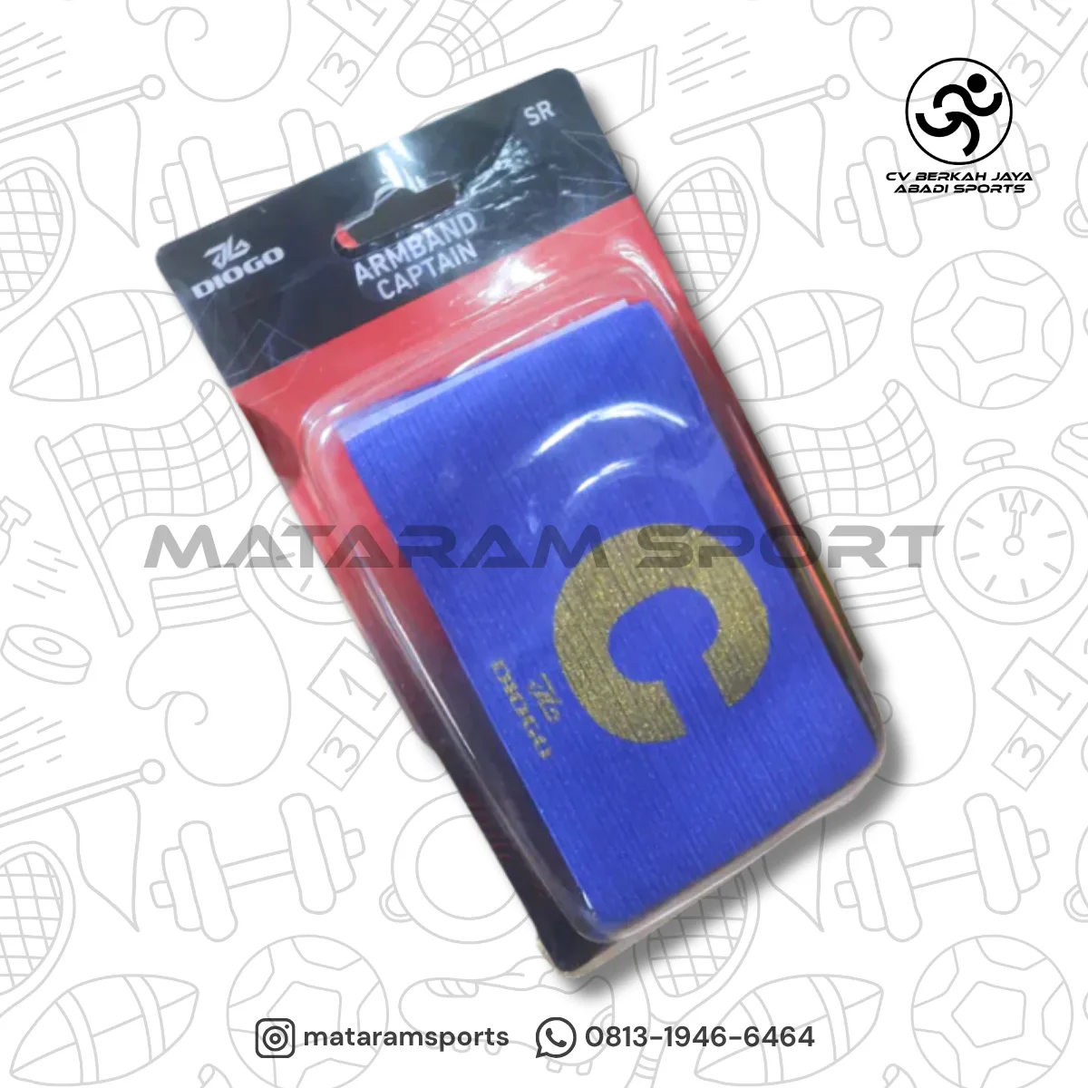 Band Kapten Armband Captain Sepak Bola Futsal Diogo 2