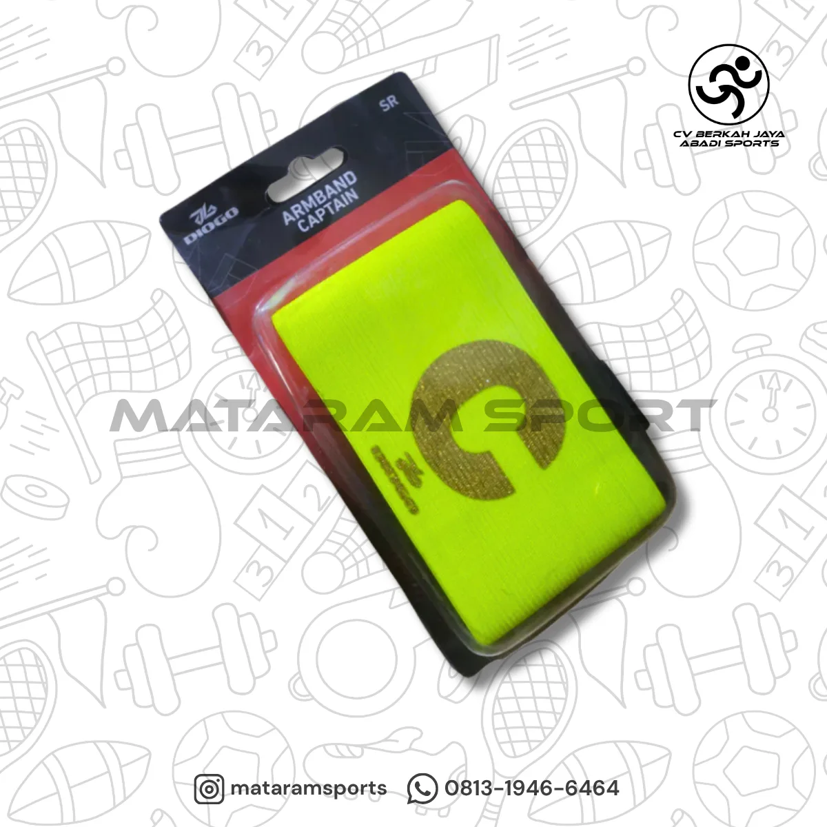 Band Kapten Armband Captain Sepak Bola Futsal Diogo 4