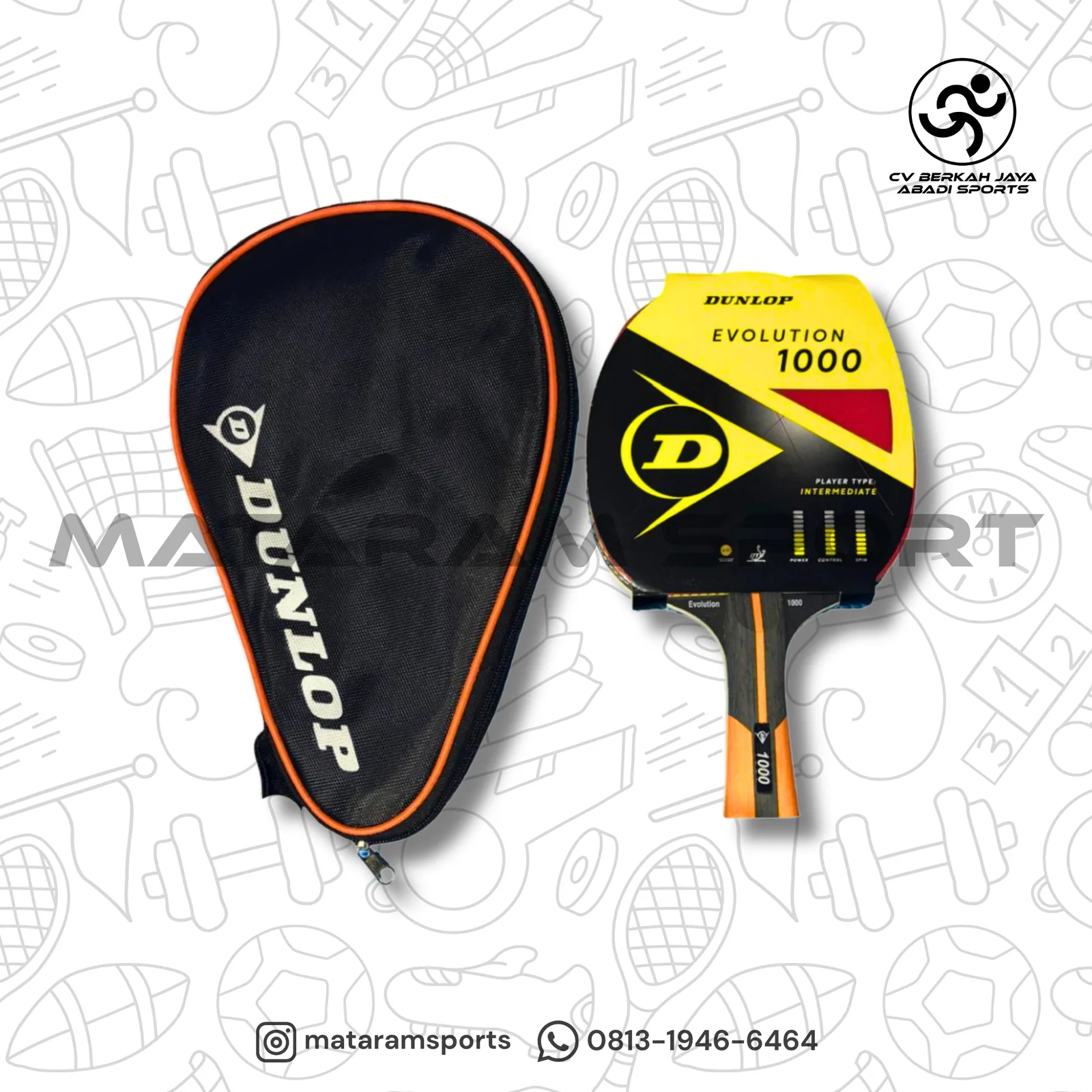 Bed pingpong Dunlop Evolution 1000