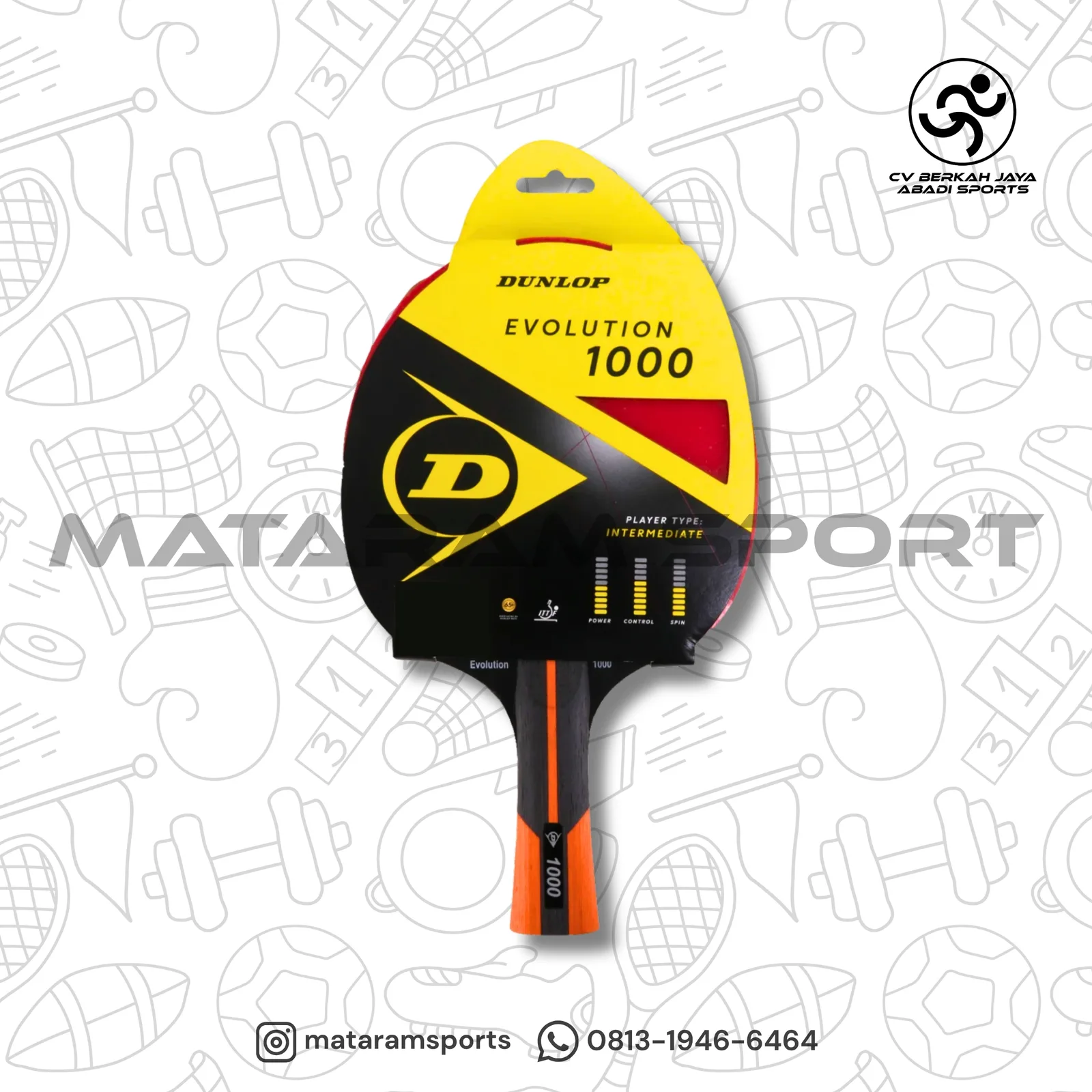 Bed pingpong Dunlop Evolution 1000 2