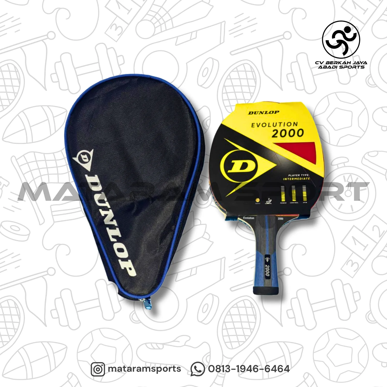 Bed Pingpong Dunlop Evolution 2000
