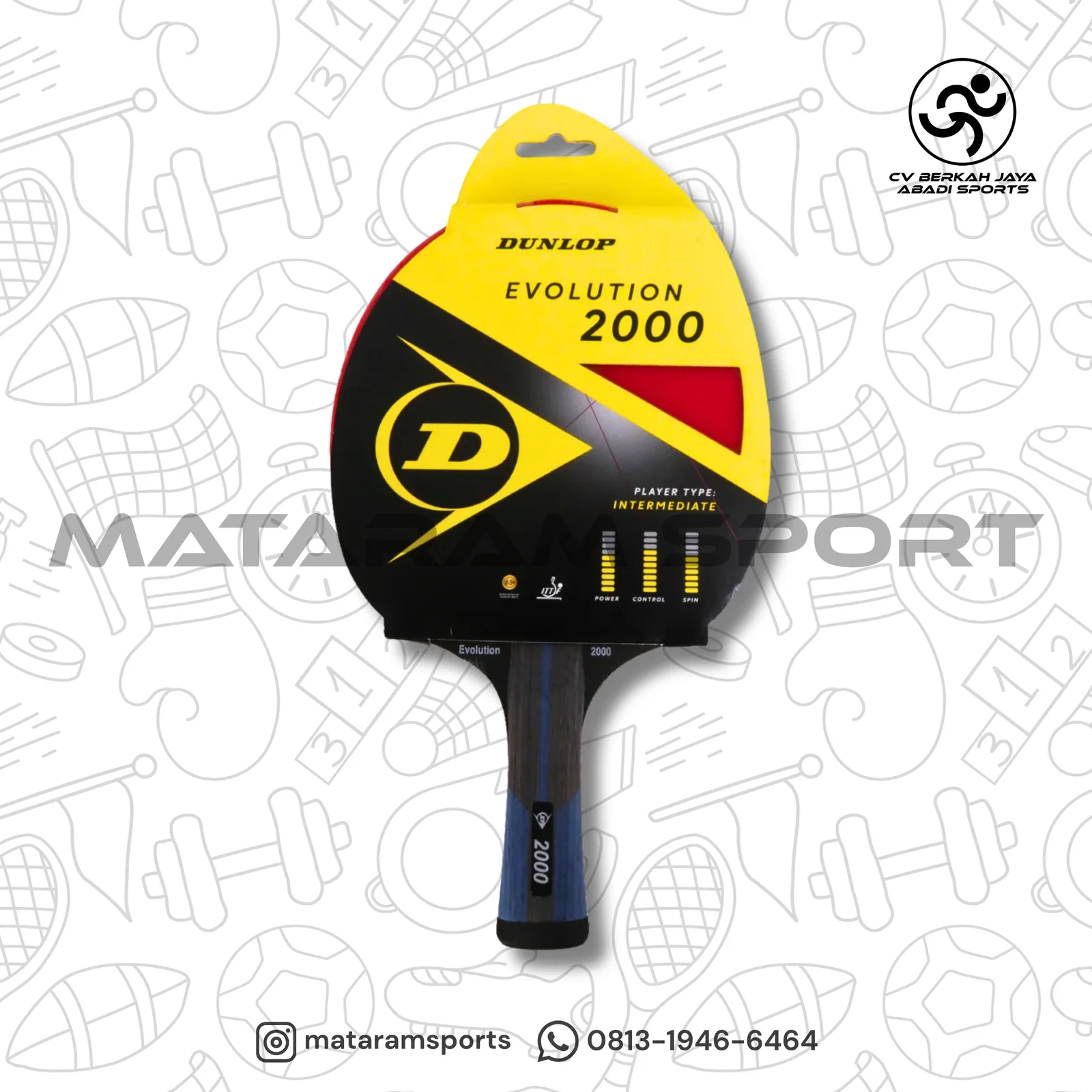 Bed Pingpong Dunlop Evolution 2000 2