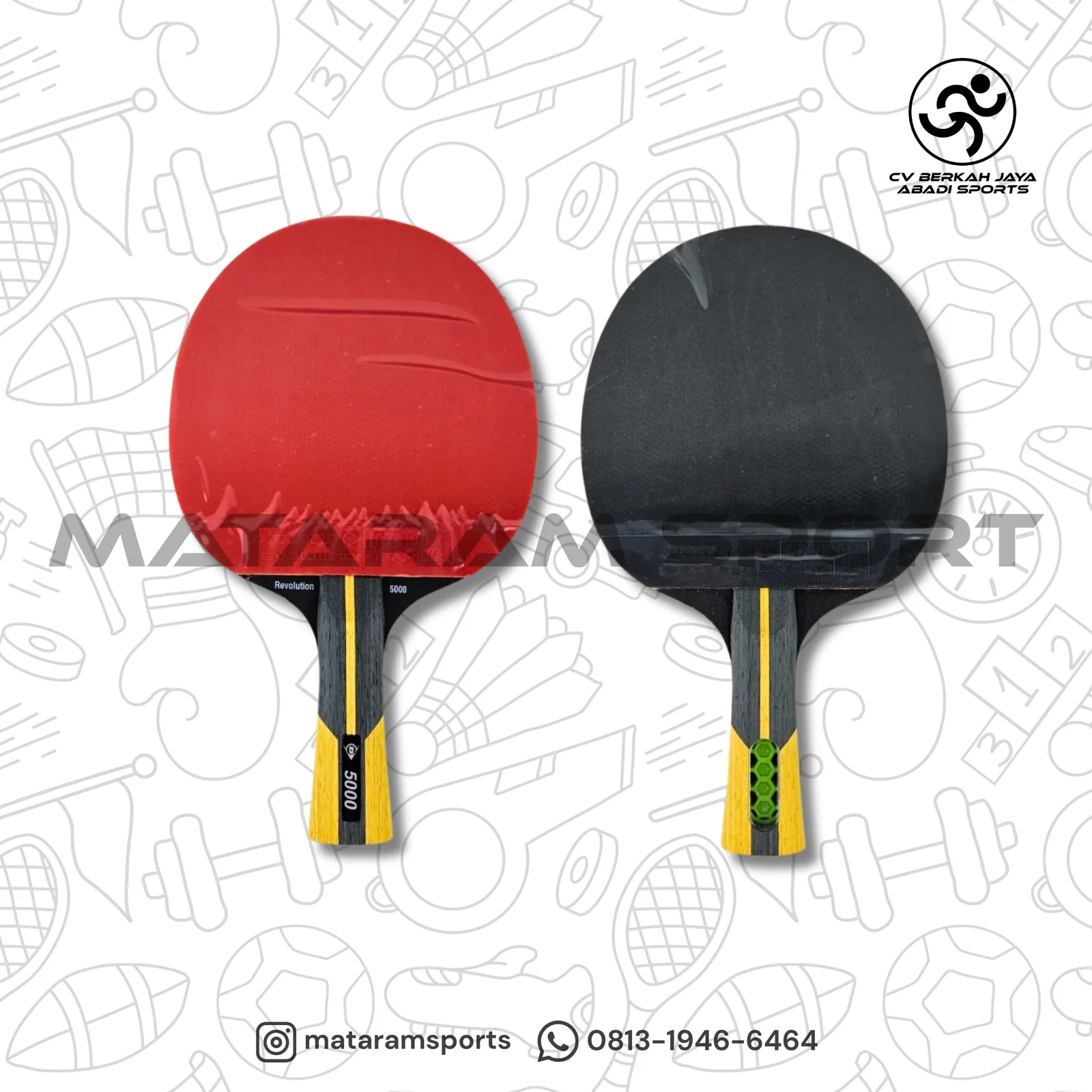 Bed Pingpong Dunlop Evolution 5000 3