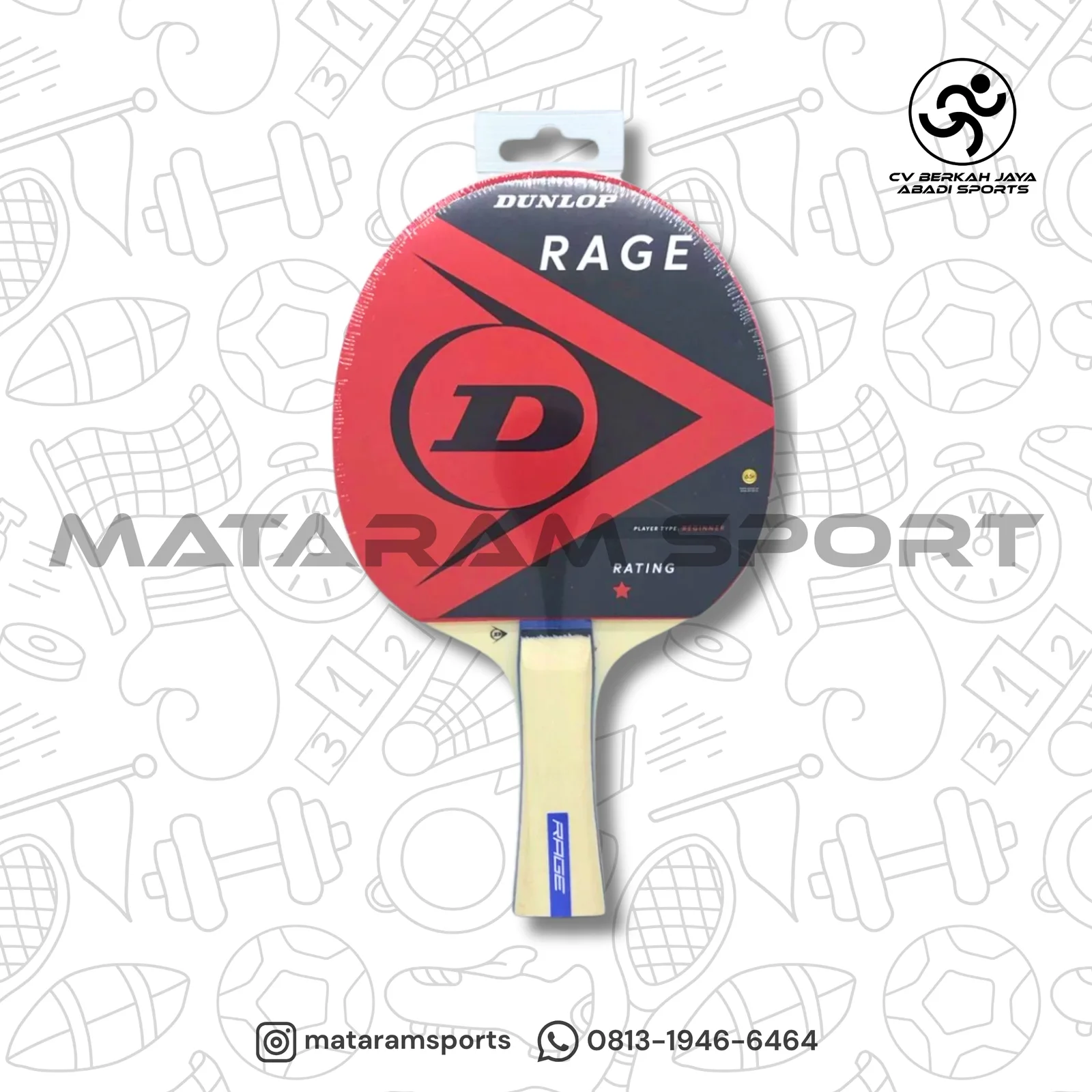 Bed Pingpong Dunlop Rage