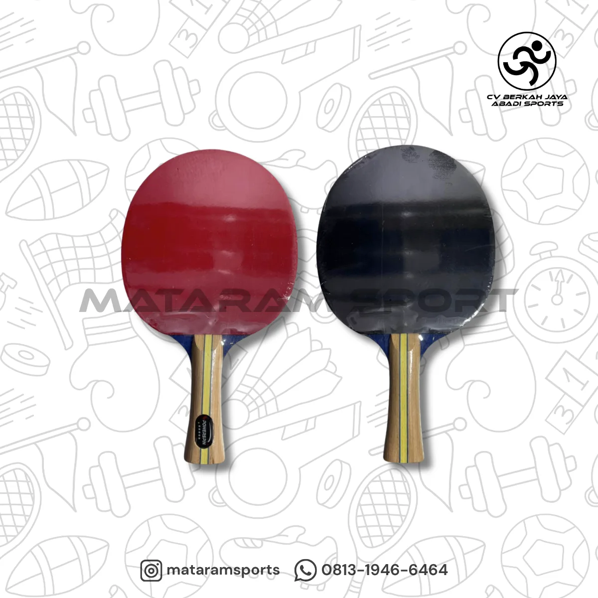 BED PINGPONG TENIS MEJA POWERSPIN 5002 - 5 STAR 2
