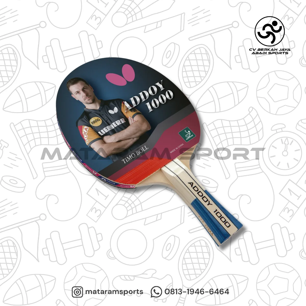 Bed Tenis Meja Butterfly Addoy 1000 2