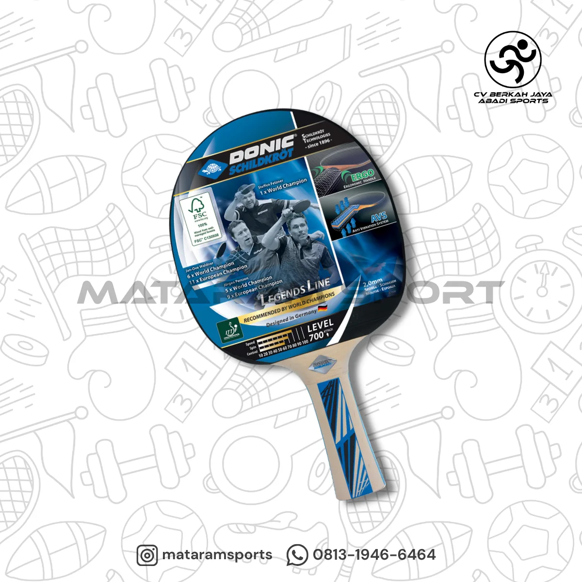 Bed Tenis Meja Donic Legends Line Level 700