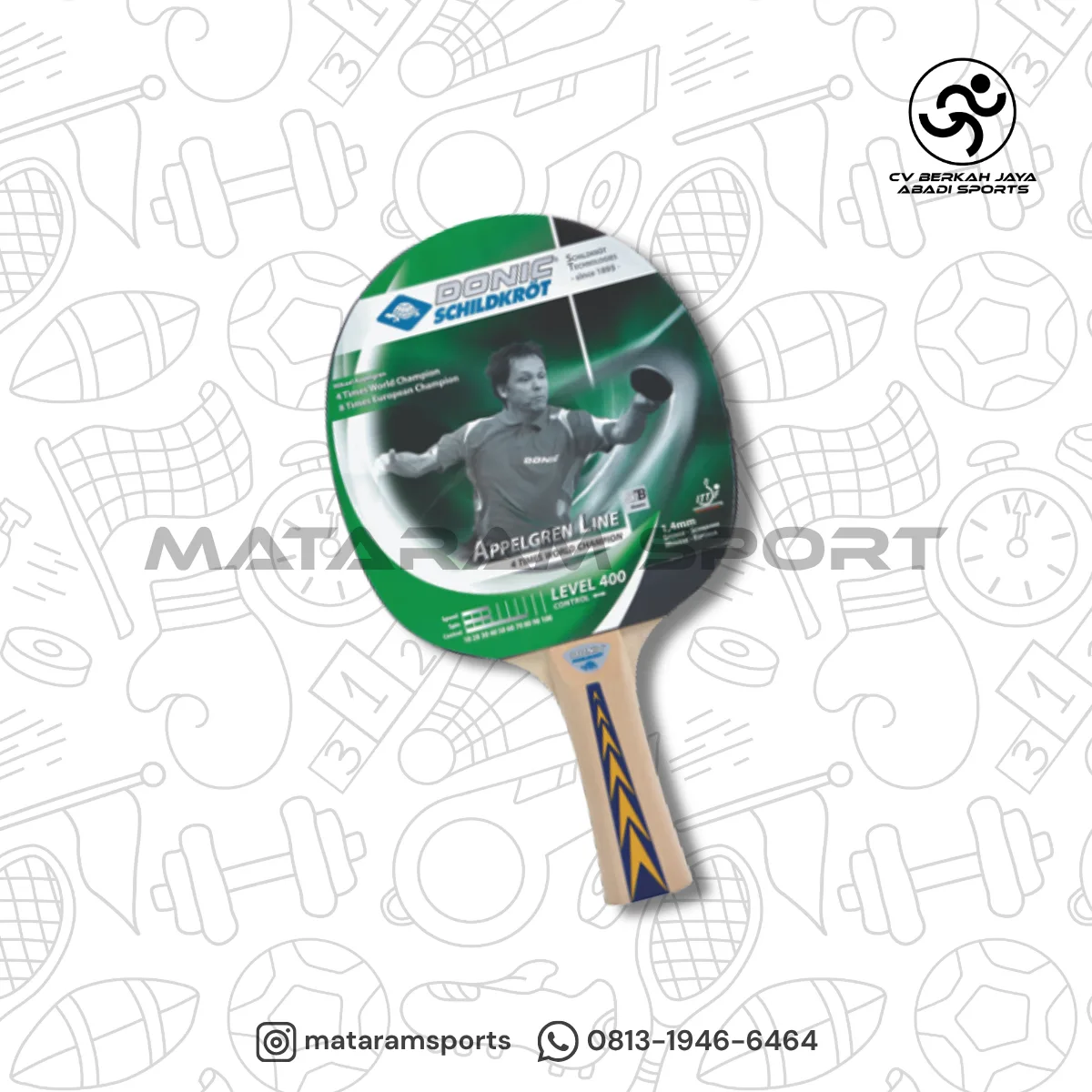 Bed Tenis Meja Donic Schildkrot Appelgren Line Level 400