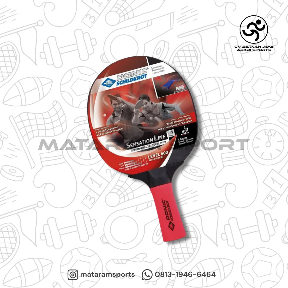 Bed Tenis Meja Donic Schildkrot Sensation Line Level 600
