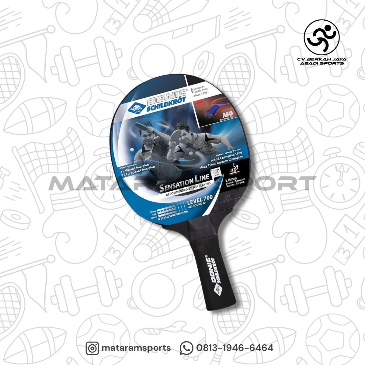 Bed Tenis Meja Donic Schildkrot Sensation Line Level 700
