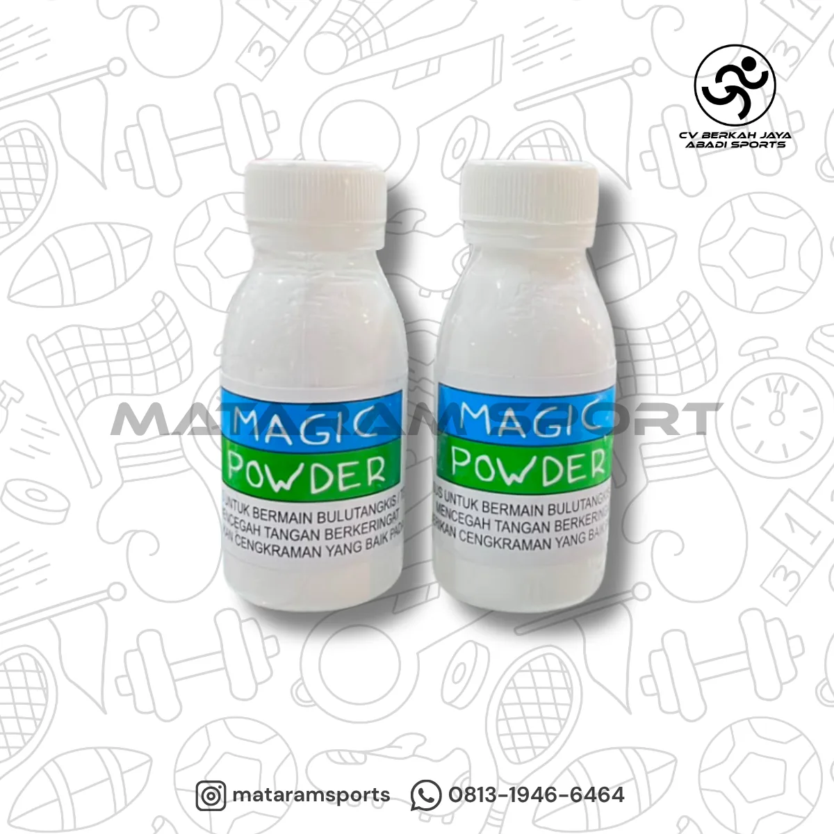 Bedak Powder Badminton