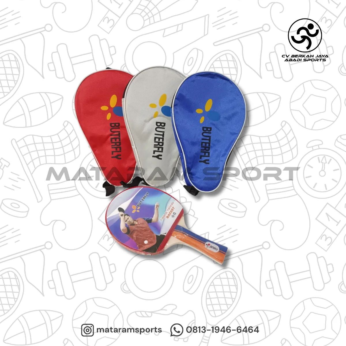 Bet Tenis Meja Butterfly Full Cover