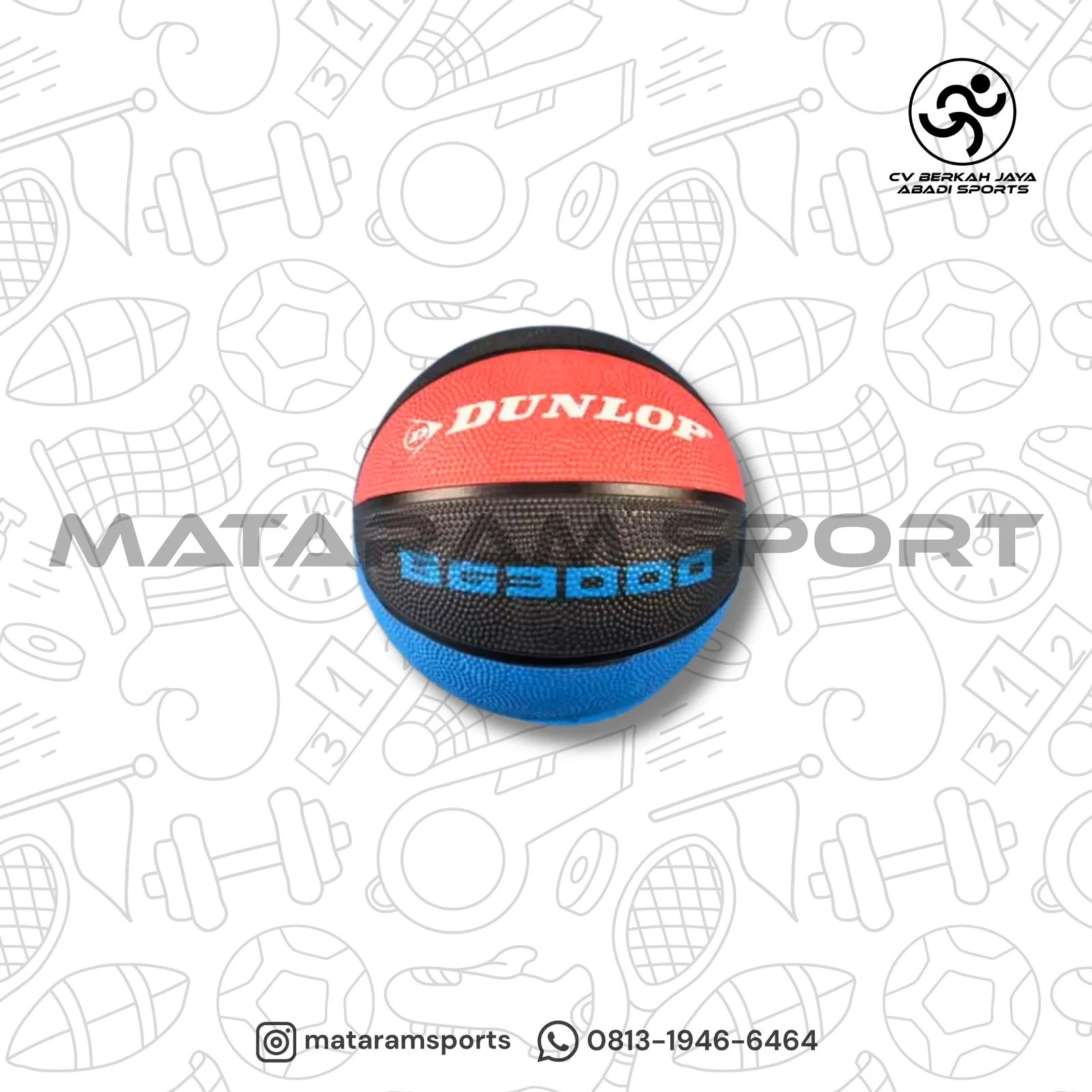 Bola Basket Dunlop BG 3000 size 3