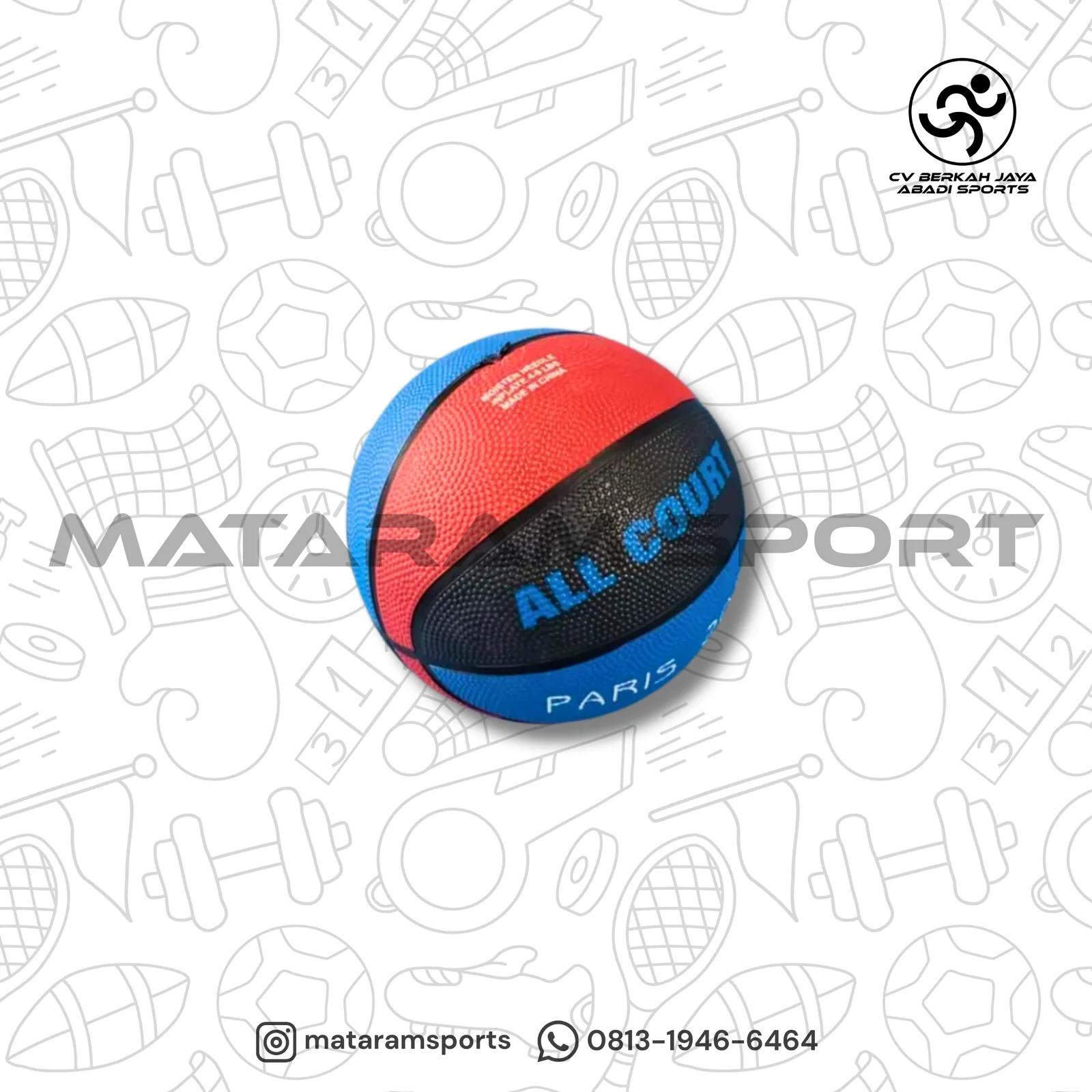 Bola Basket Dunlop BG 3000 size 3 3