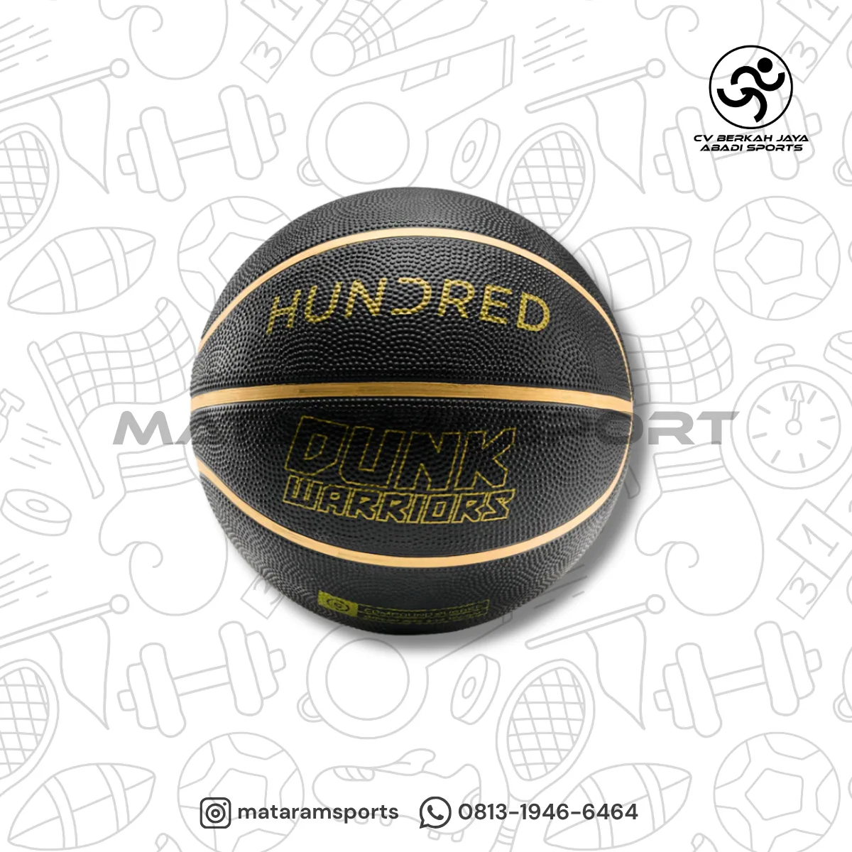 Bola Basket Hundred Dunk Warrior 2