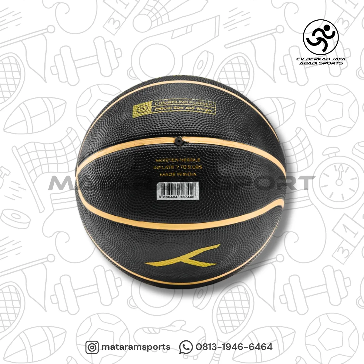 Bola Basket Hundred Dunk Warrior 4