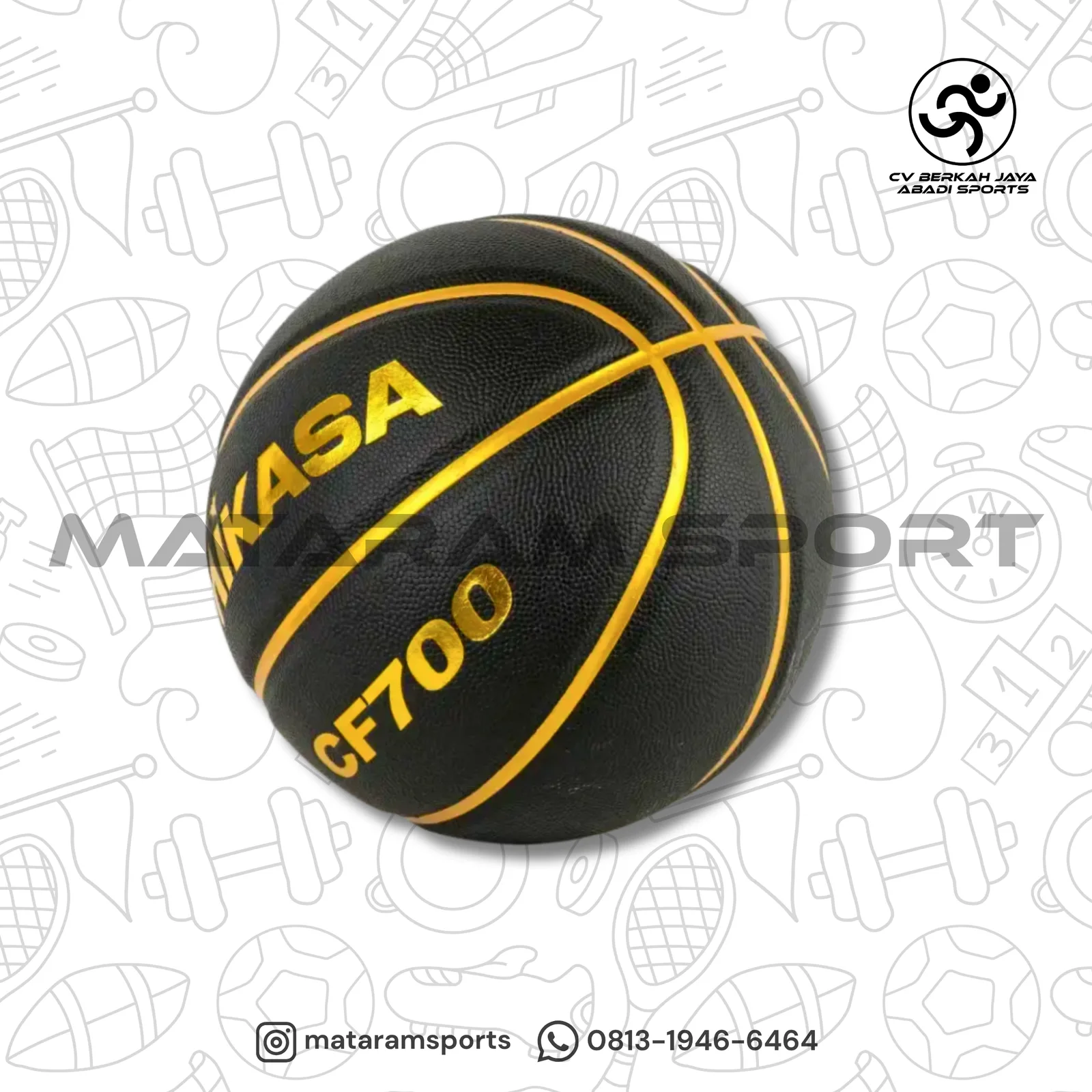 Bola Basket Mikasa CF 700 2