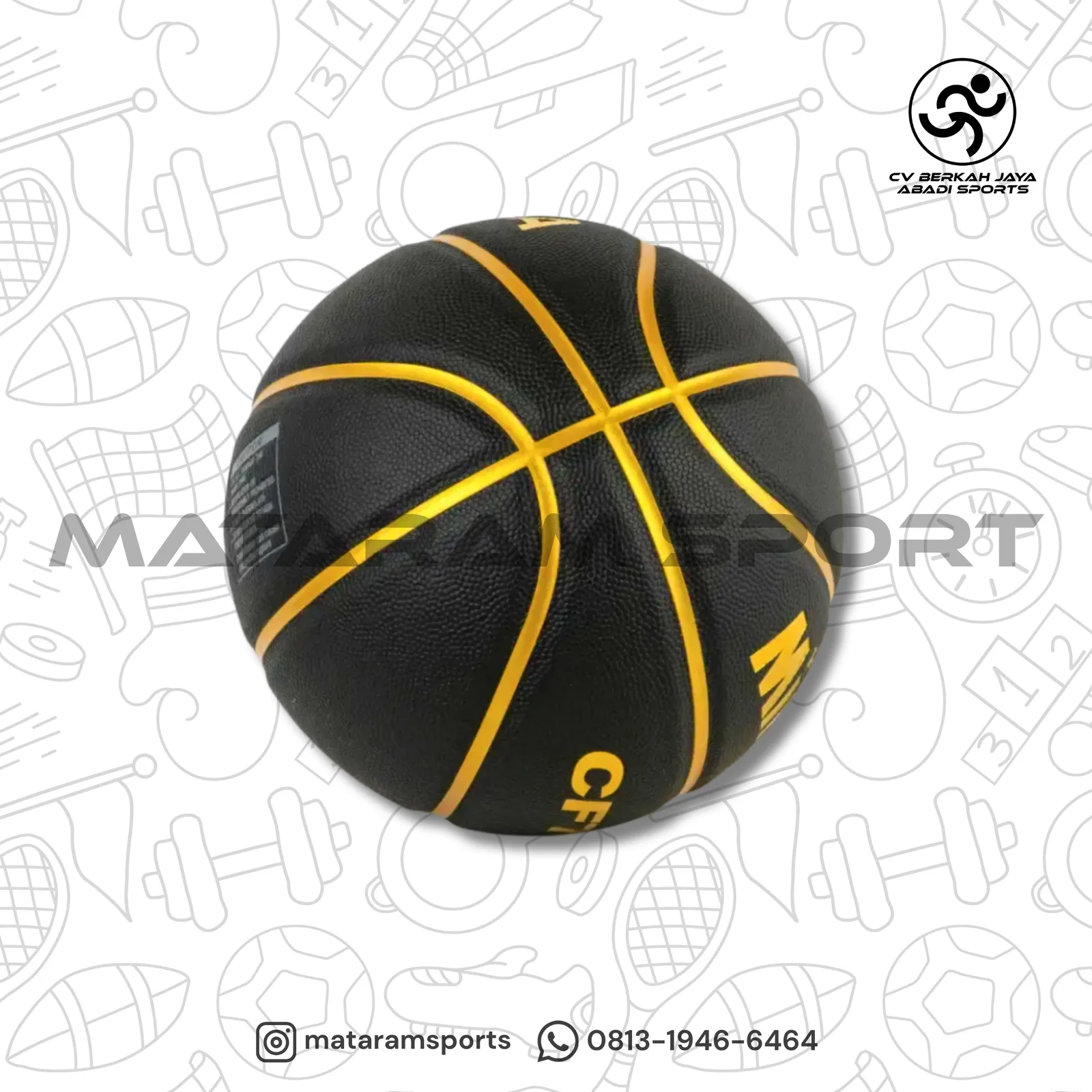 Bola Basket Mikasa CF 700 3