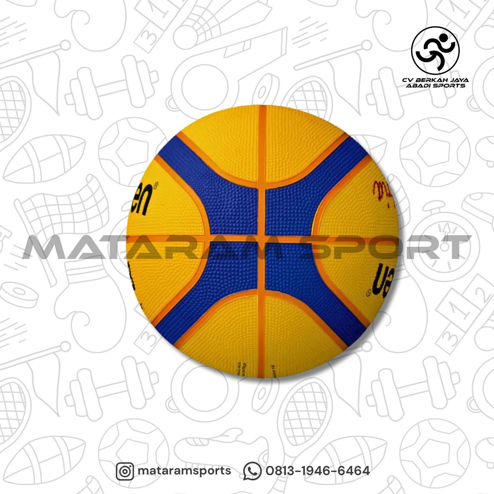 Bola Basket Molten 3x3 - B33T2000 2