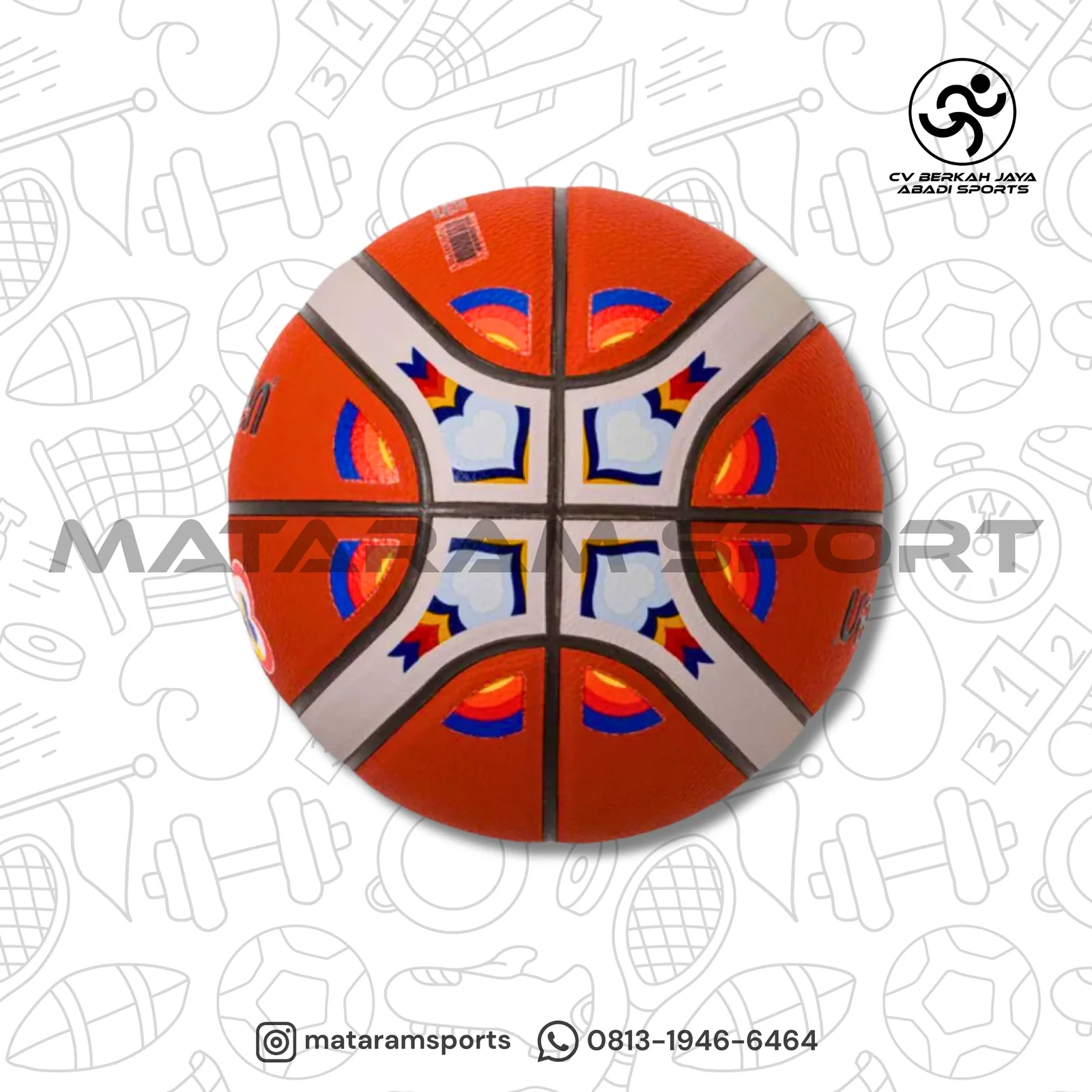 Bola Basket Molten BG 3800 Word cup 3