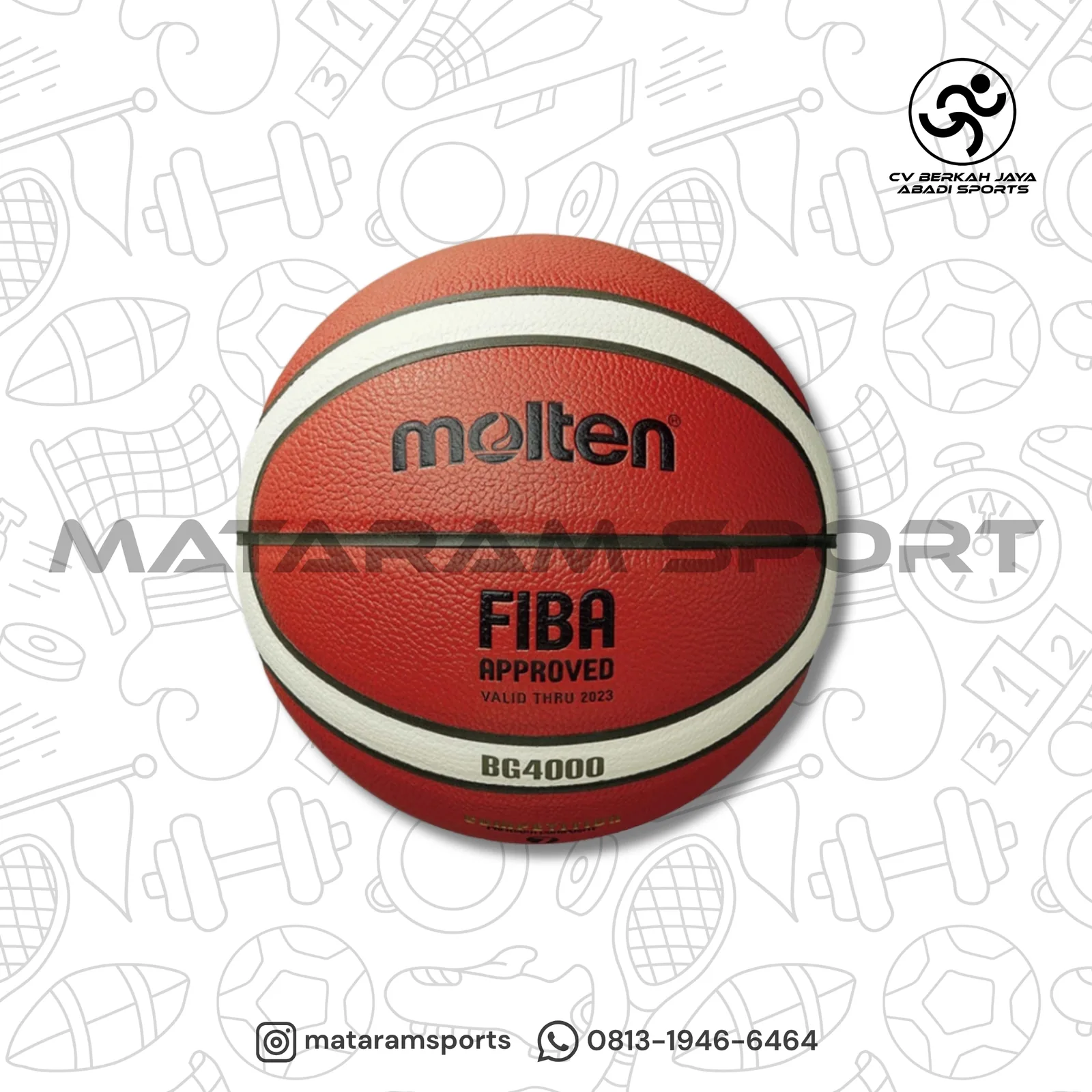 Bola Basket Molten BG 4000