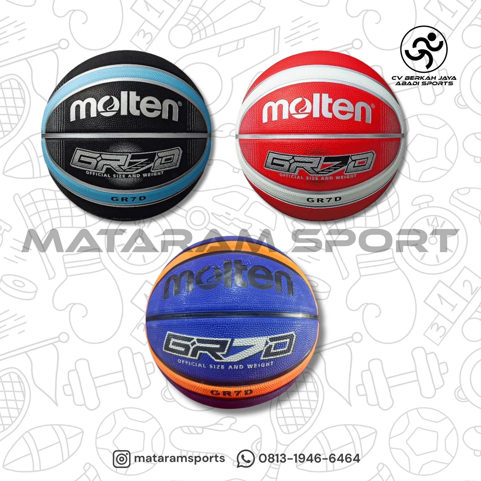 Bola Basket Molten GR 7