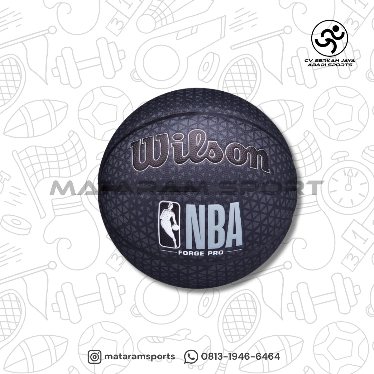 Bola Basket Wilson NBA Forge Pro