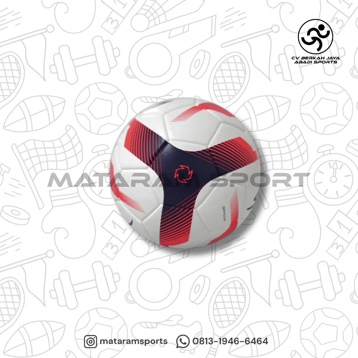 Bola Futsal Specs Spinova Size 4 3