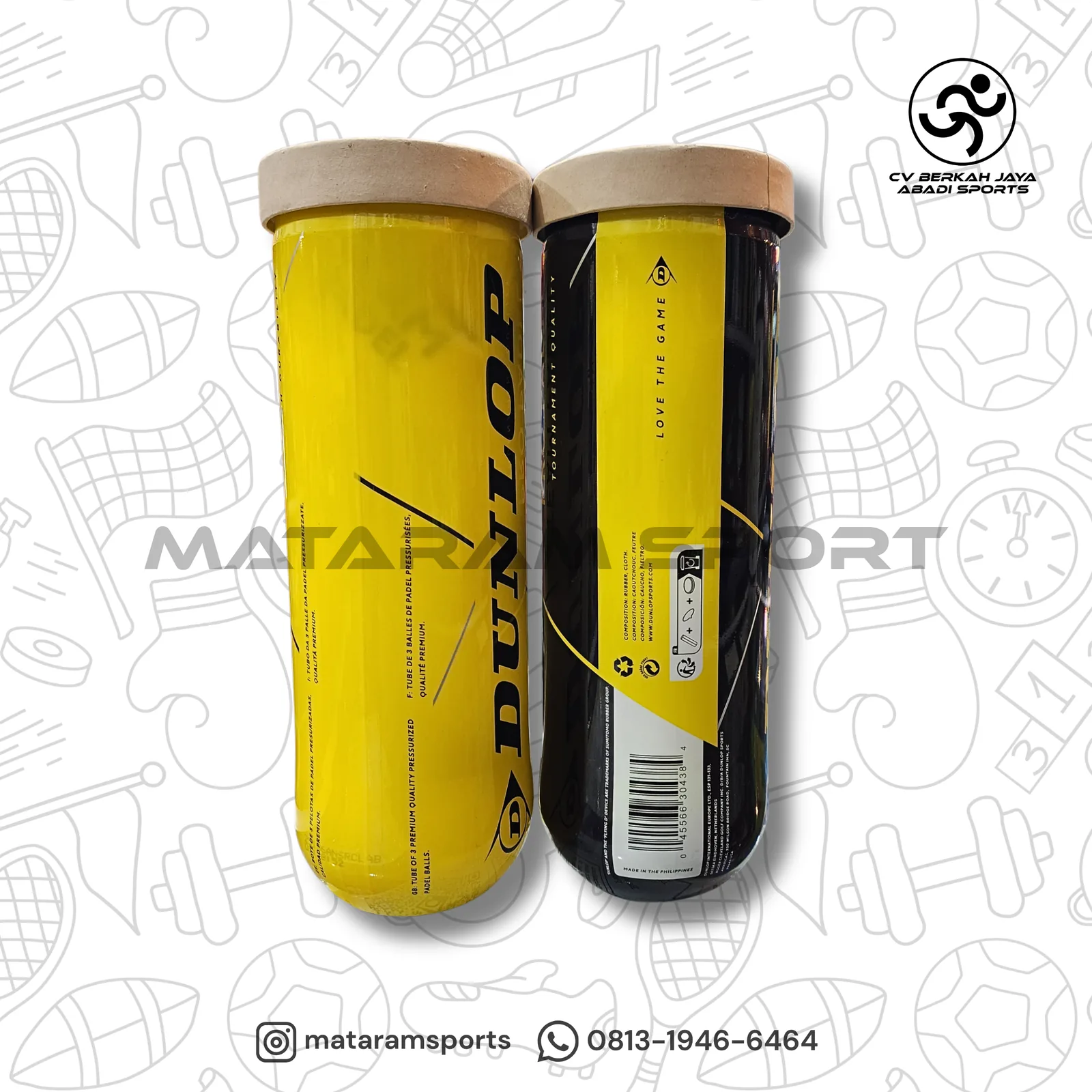 Bola Padel Dunlop Pro Padel / Team Padel Isi 3 2