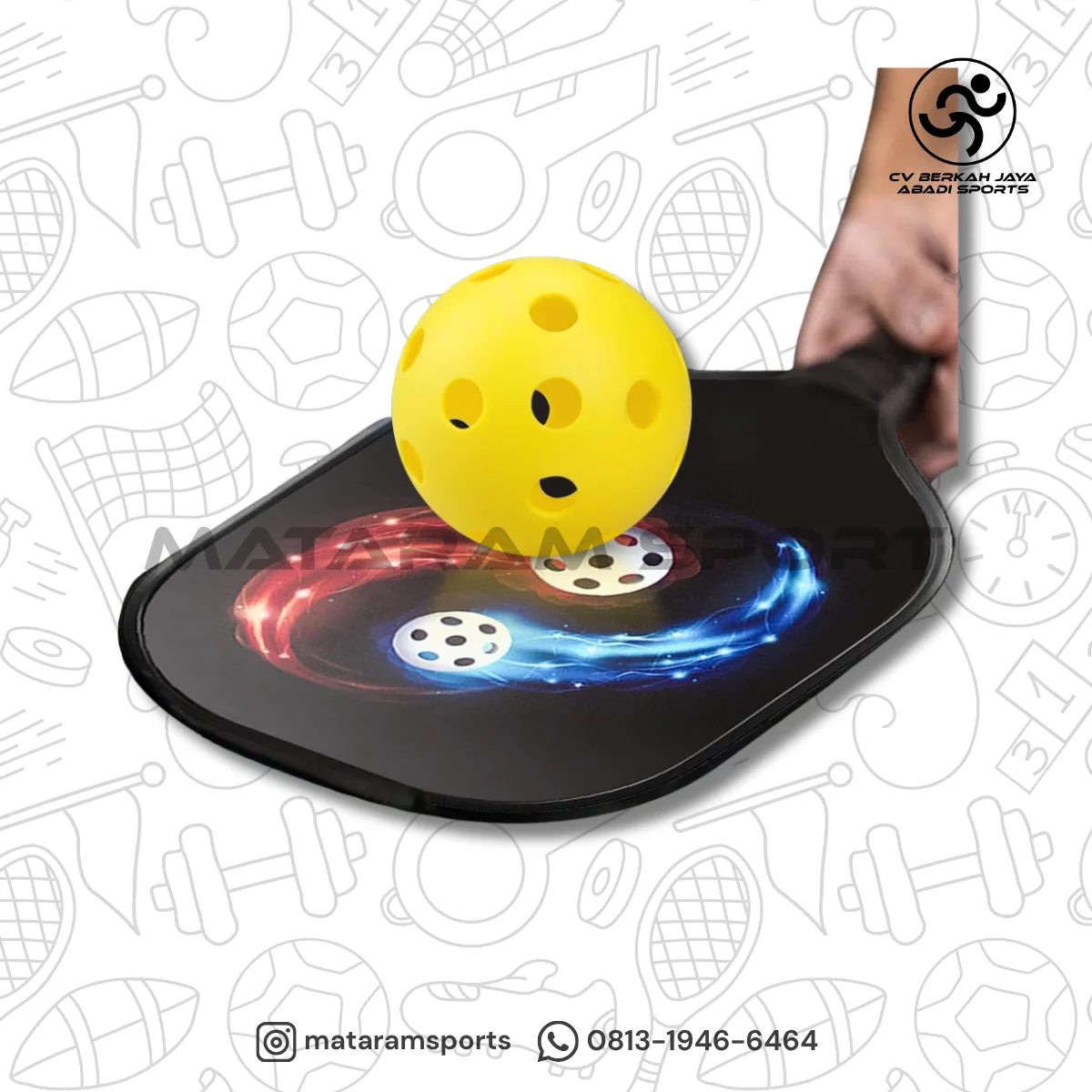 Bola Pickleball Odea 26 lubang 72mm 4