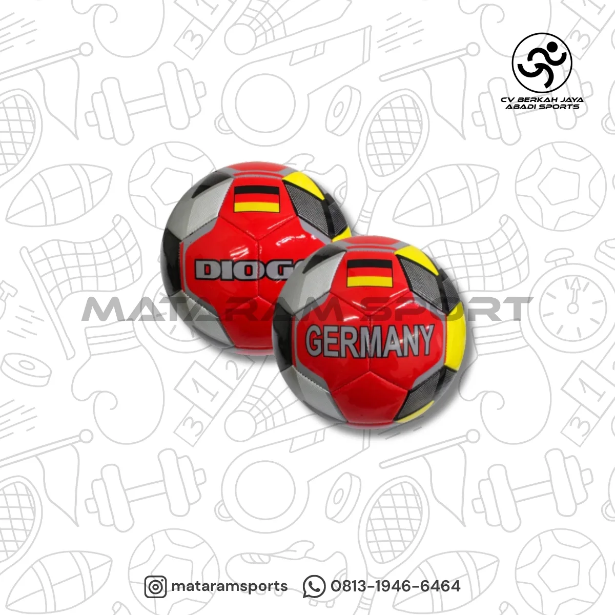 Bola Sepak DIOGO COUNTRY 6