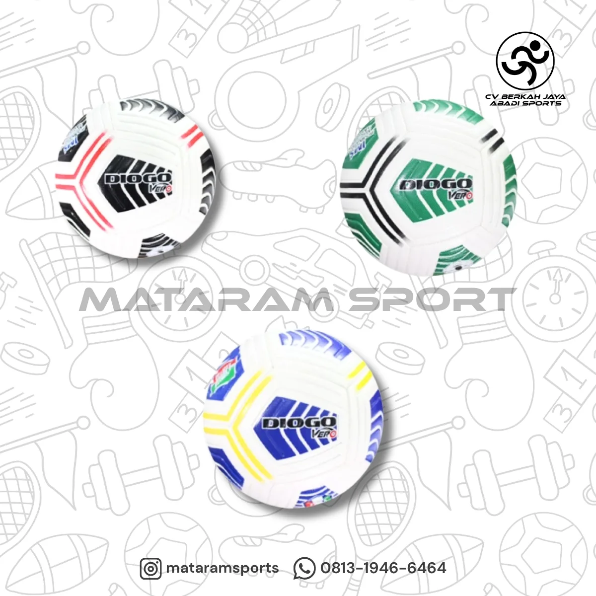 Bola Sepak DIOGO VERO Size 4