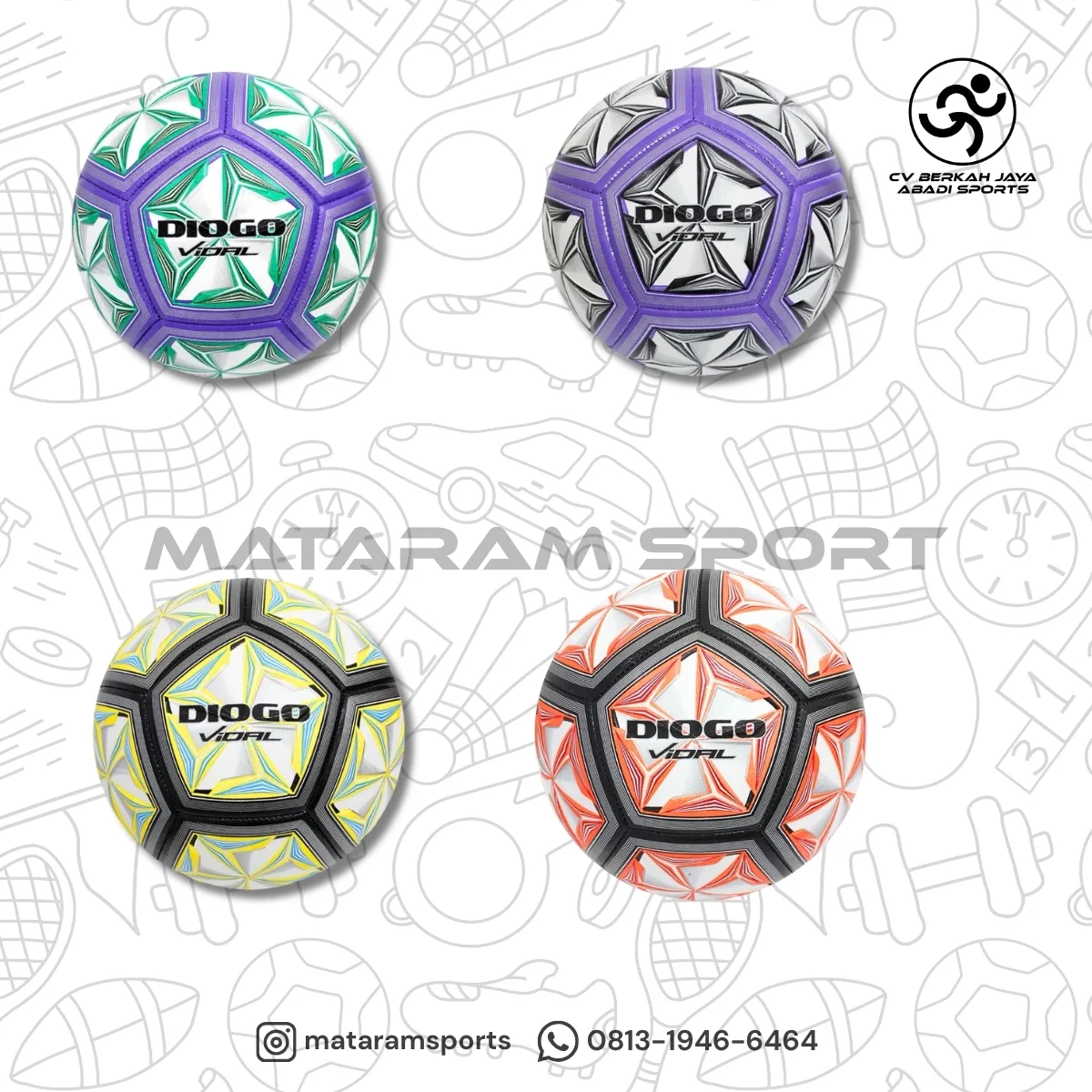 Bola Sepak DIOGO VIDAL Size 4