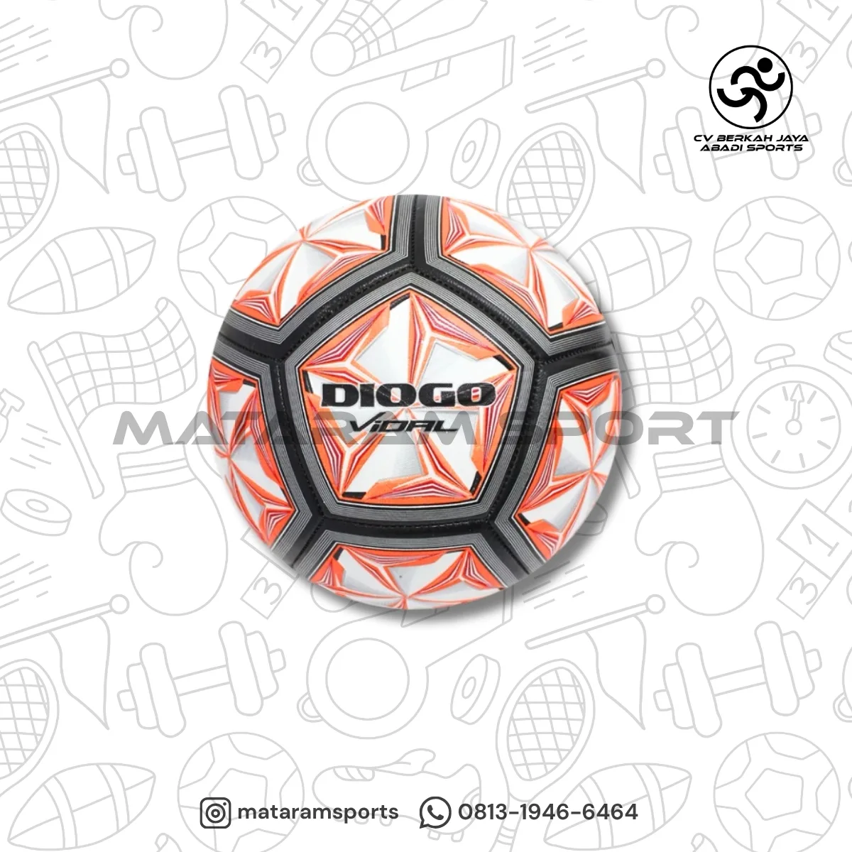 Bola Sepak DIOGO VIDAL Size 4 5