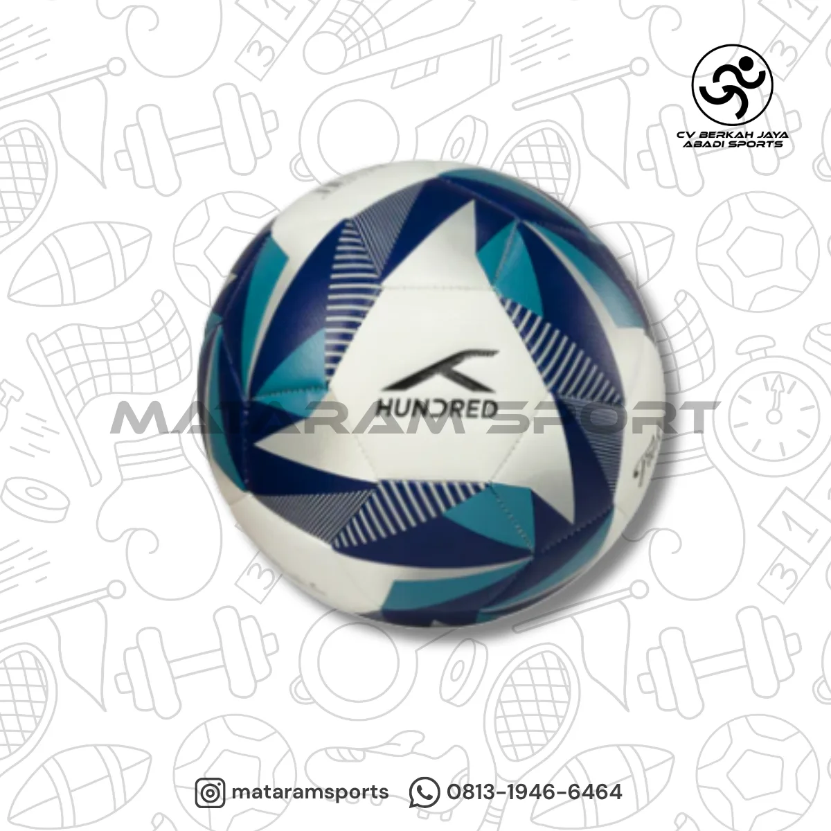 Bola Sepak Hundred Trek Pro Size 5