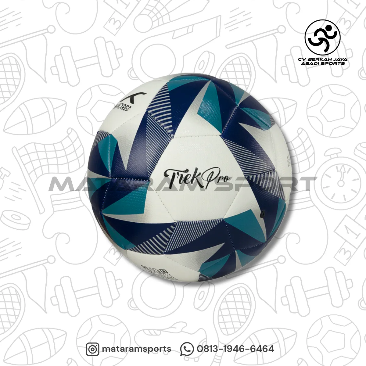 Bola Sepak Hundred Trek Pro Size 5 2