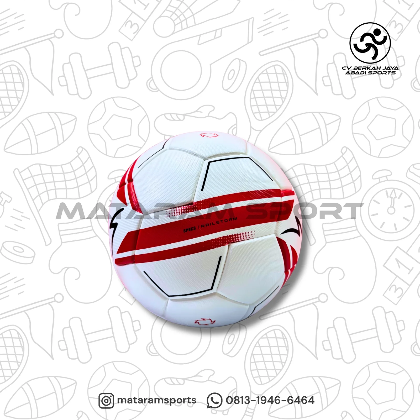 Bola Sepak Specs Railstorm 3