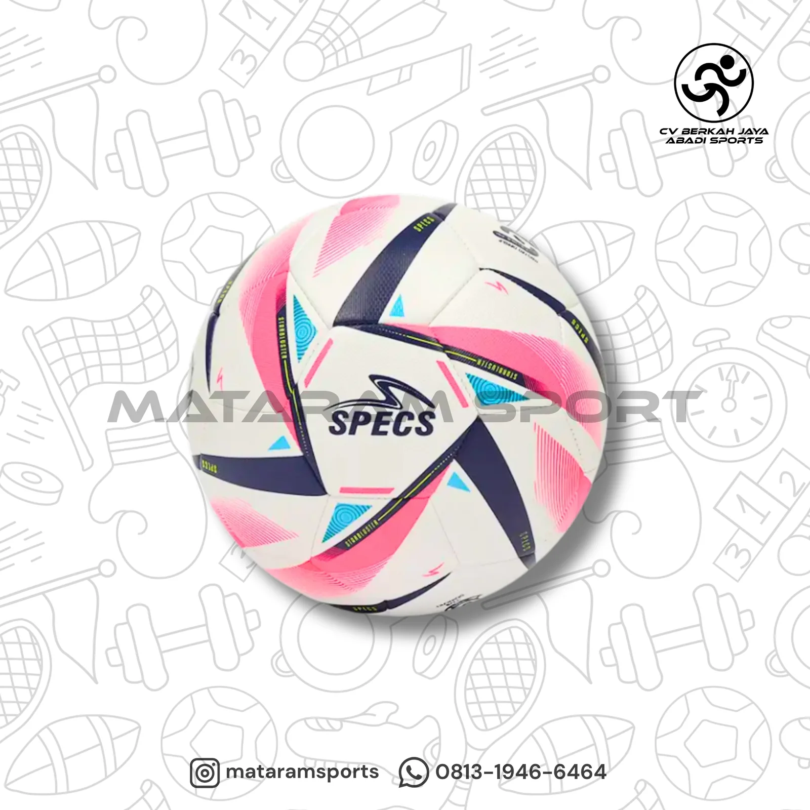 Bola Sepak Specs Starbluster size 4