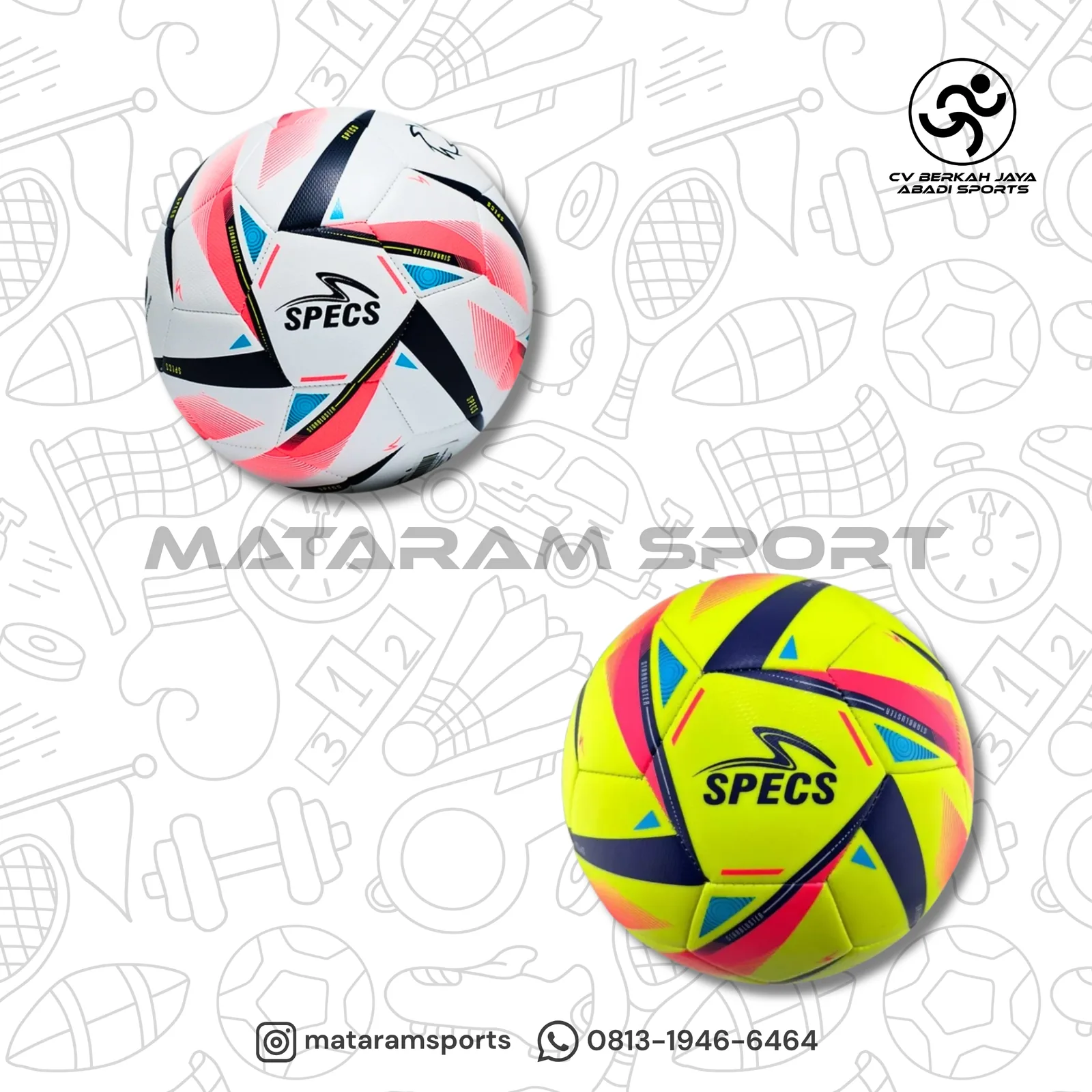 Bola Sepak Specs Starbluster size 5